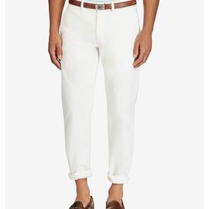 Mens 38x32 White Chino pants